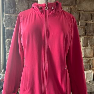 Ladies large pink Calvin Klein rain coat